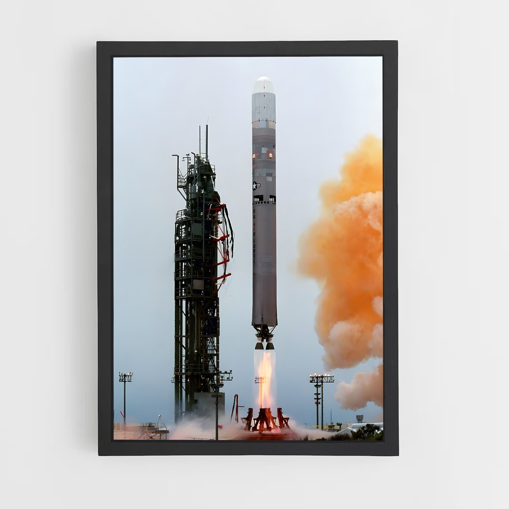 Poster Magnifique satellite météorologique – affiche Astronomie (vue 2)